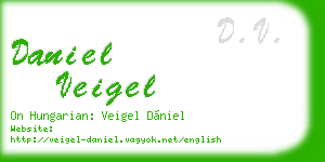 daniel veigel business card